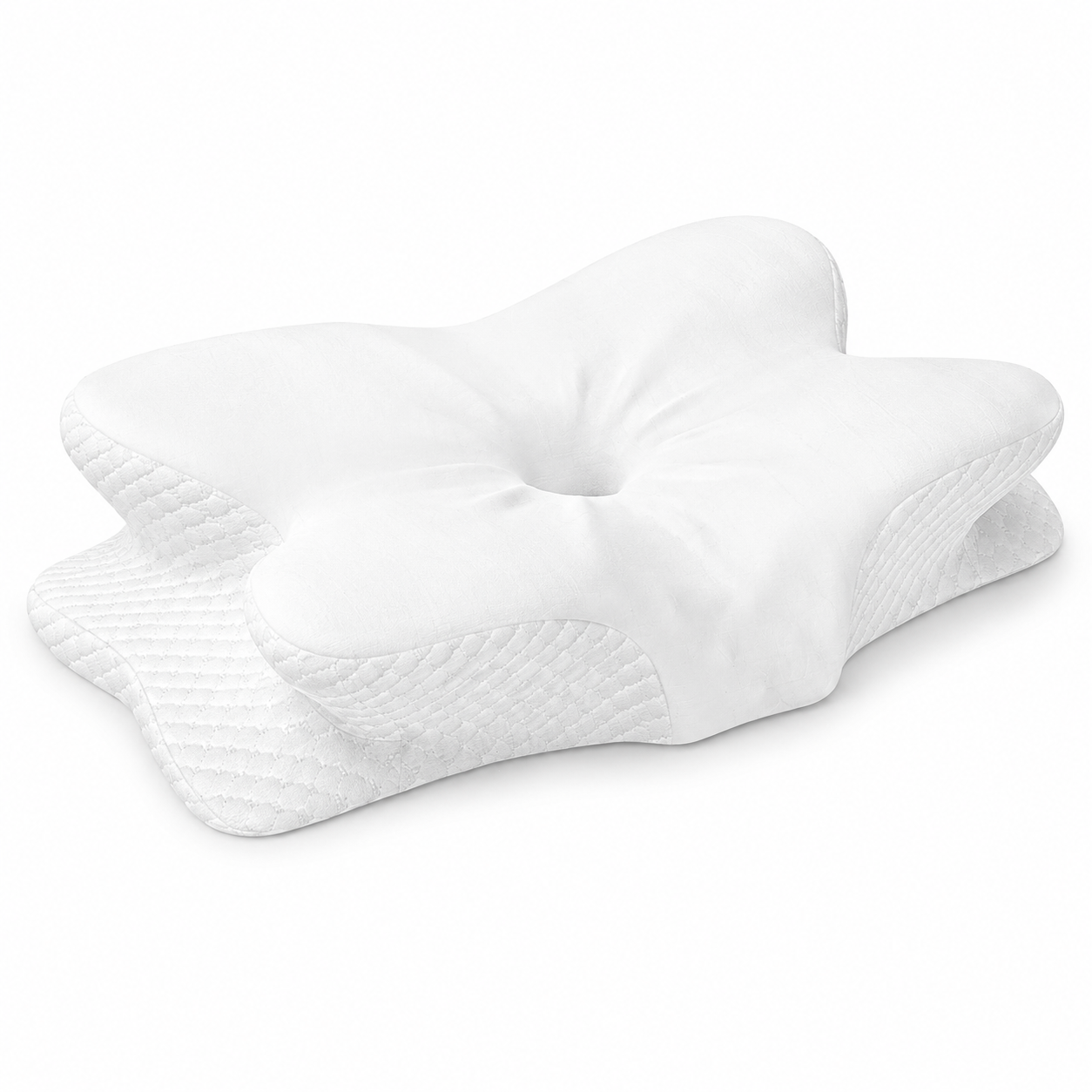 Almohada Cervical Ergonómica Memory Foam | Descanso y Alivio de Cuello